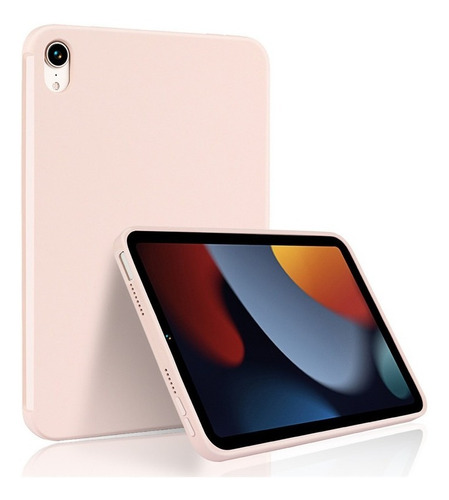 Funda De Silicona Líquida + Lámina Para iPad 10.2  7/8/9 Gen