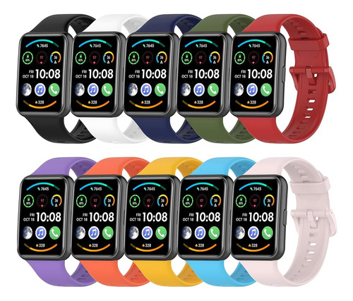 ~? Awinner 10 Pack Bandas Compatibles Con Huawei Watch Fit 2