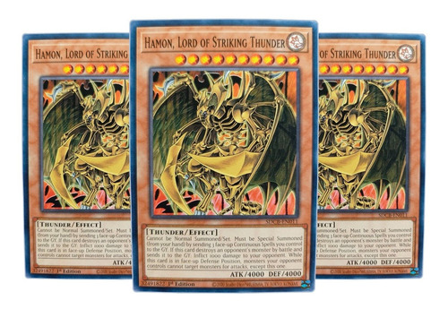 Yugi-oh! Hamon Lord Of Striking Thunder Sdcb-en011 Comun