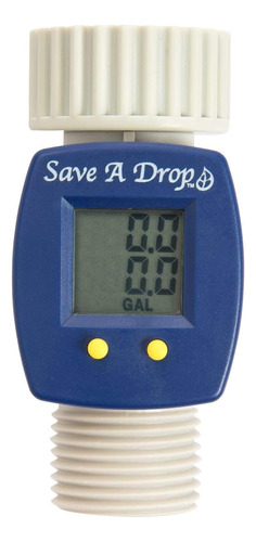 Save A Drop Medidor De Flujo De Agua Azul P3 | Mide El Uso D