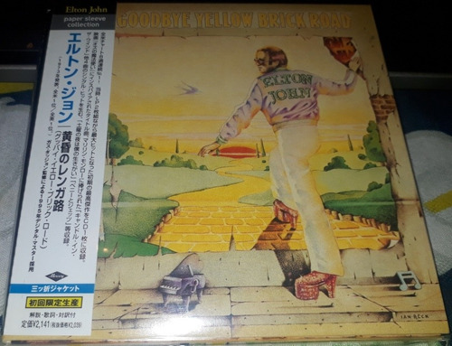 Elton John Cd Replica Mini-lp Goodbye Yellow Brick Road 