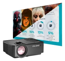 Comprar Proyector Smart Owlenz Sd150 + Ecran 120 Pulgadas H120 Plomo