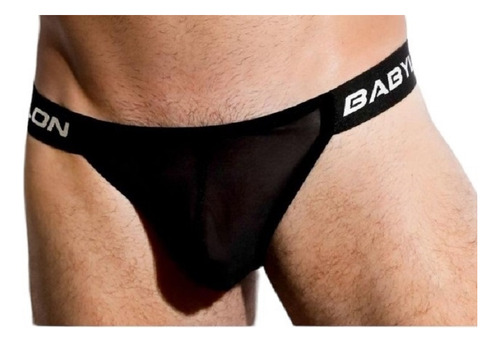 Bikini Trusa Transparente Elástico Grabado Babylone