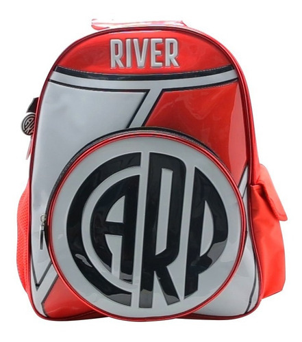 Mochila River Plate Espalda 16 Pulgadas Ideal Primaria 30x40 Color Rojo
