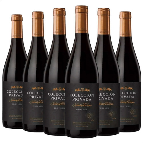 Vino Tinto Navarro Correas Pinot Noir Coleccion Privada - X6