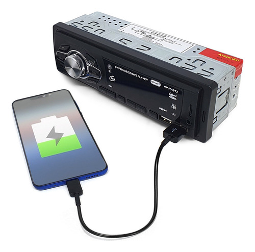 Rádio Agile 2017 Bluetooth Usb Cartão Sd Com Controle