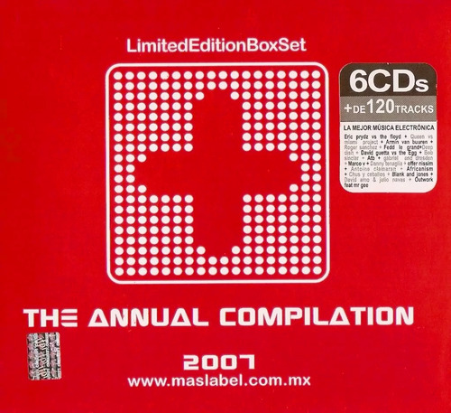 The Annual Compilation 2007, 6 Cds Nuevo! Edición Limitada