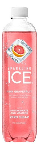 4 Pack Agua Sabor Toronja Sparkling Ice 502 Ml