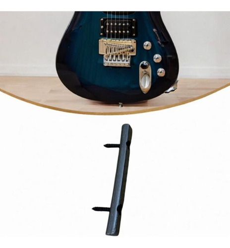 Barra De Retención De Cuerda De Guitarra Eléctrica Negro