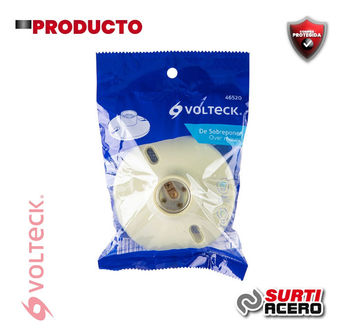 Kit 10 Portalámparas 4 De Baquelita, Volteck 46520