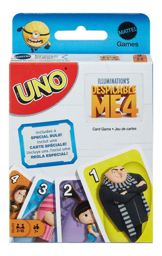 Uno Juego De Cartas Mi Villano Favorito 4 Despicable Me 4