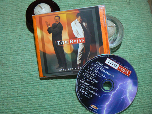 Tito Rojas Alegrias Cd Solo Joyas Colección 2024 Ec