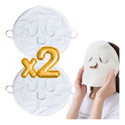 2 Cuidado Facial Toalla Absorbente 100% Algodón Limpieza F Momento de aplicación Día/Noche Tipo de piel Todo tipo de piel