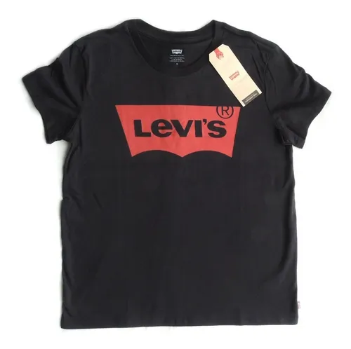 Camiseta Levis Original Feminina Logo Batwing Loja Autorizad