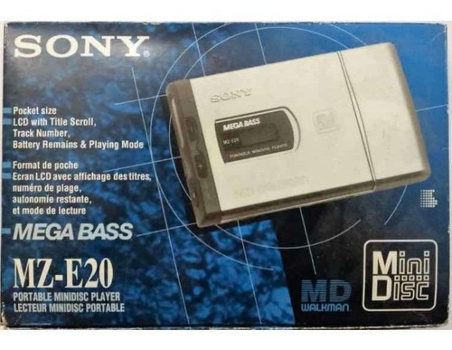Sony Mz-e 20 Portable Mini Disc Player
