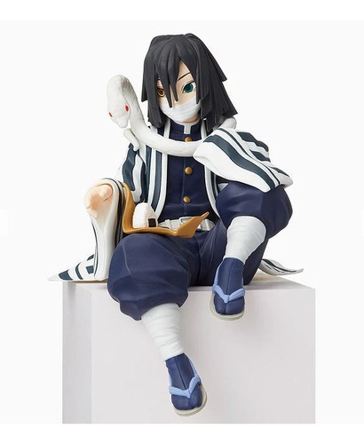 Imagen 2 de 6 de Figura Obanai Iguro Kimetsu No Yaiba Chokonose Sega