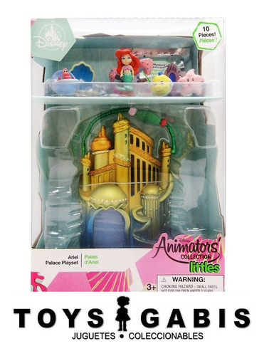 The Little Mermaid Ariel Palace Playset Sirenita Animators