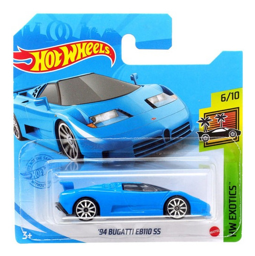 Hot Wheels Carro Bugatti Eb110 Ss 1994 Original Colección