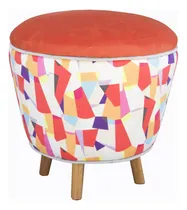 Comprar Puffs Cónico Diseño Nórdico Retro Escandinavo Rápida