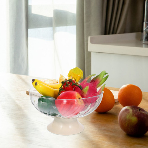 Frutero Con Base Desmontable, Cuenco Multiusos Para Almacena