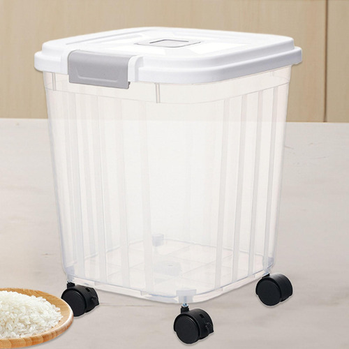 Contenedor De Alimentos Contenedor De Claro 15kg