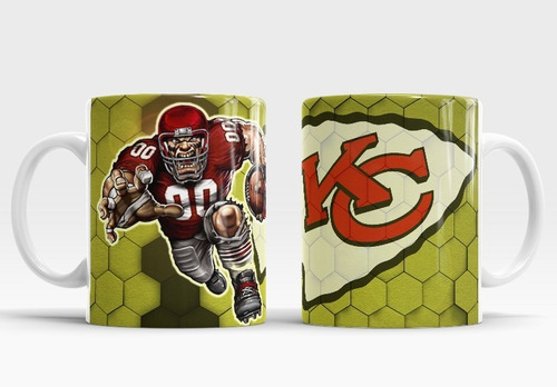 Taza Mascota Jefes De Kansas City Chiefs Nfl