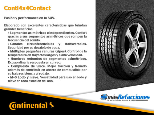 Par De Llantas 265/45r20 108h Xl Continental Conti4x4contact