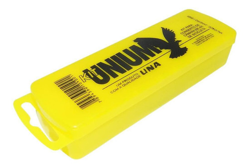 Imagem 3 de 3 de Kit Unium De Remendo Para Câmara Bike Bicicleta Amarelo