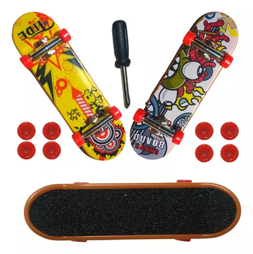 Skate De Dedo Com Rampa Barato Skate Fingerboard Radical em Promoção na  Americanas