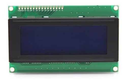 Display Lcd 20x4 2004 I2c Fundo Azul Letra Branca Arduino