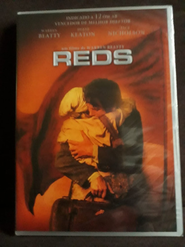 Dvd Reds (1981) - Warren Beatty, Diane Keaton - Lacrado Novo