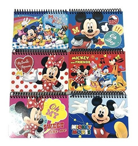 Party Favors Disney Mickey Mouse Y Minnie Autograph Blocs De