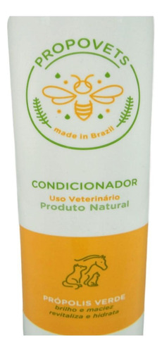 Condicionador Natural Propovets Própolis Verde Cães Gatos