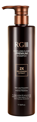 Shampoo Cosmocos Rg3 Rgiii Premium Para Queda De Cabelo Com