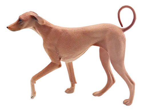 Estatua De Perros De Azawakh Figura Realista De Amarillo