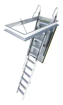 Comprar Escaleras Plegables De Altillo En Chapa De Acero Rintar L4