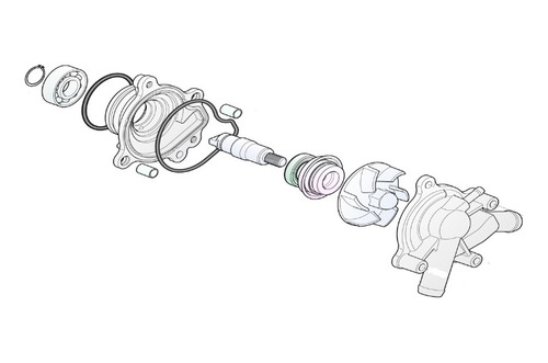 Bomba De Agua Daelim Steezer 125 - Rvm