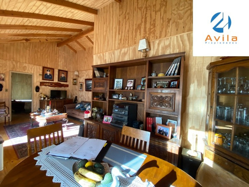 Pucón Terreno 553 M2 C/ Casa 88m2 Sector Quelhue Cod.vtin067