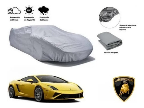 Cubierta Funda Cubreauto Afelpada Lamborghini Gallardo 2012