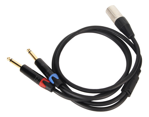 Cable Divisor Dual De 1/4 De Pulgada A Xlr Y, 6,35 Mm, Ts Mo