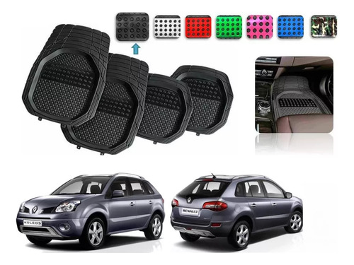 Tapetes 4pz Bandeja 3d Color Renault Koleos 2007 A 2013 2014