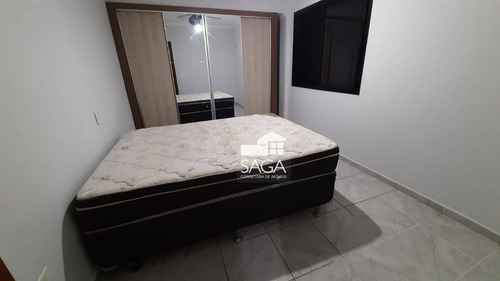Imagem 9 de 20 de Apartamento Com 3 Dormitórios À Venda, 120 M² Por R$ 535.000,00 - Canto Do Forte - Praia Grande/sp - Ap4185
