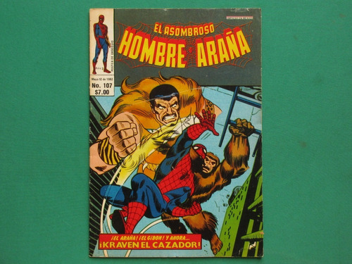 El Asombroso Hombre Araña #107 Kraven El Cazador El Gibon