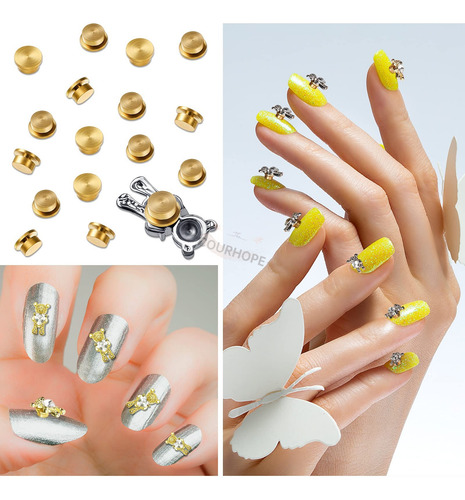 Accesorios Para Dijes Para Uñas Giratorio Uñas Decoradas 30p