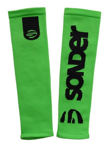 Imagen 1 de 1 de Gemeleras / Mangas Sonder Verde Fluo C/negro Talle Grande