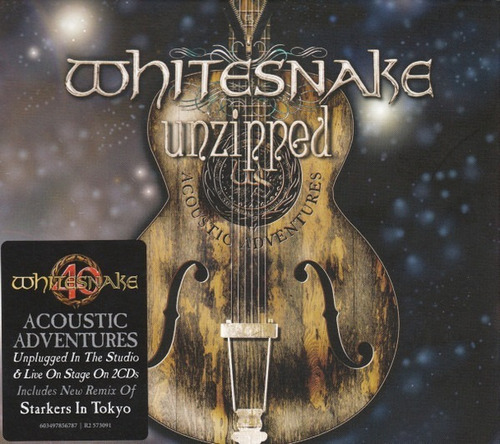 Whitesnake  Unzipped Cd Eu Nuevo Musicovinyl