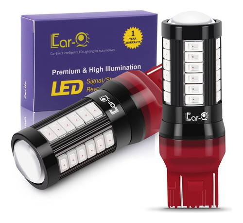 Bombillas Led T20 Wedge 7440 7443, 2800 Lúmenes, Intermitent