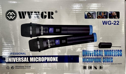 2 Microfonos Inalambricos Wg22 (set 2 Unidades) *itech