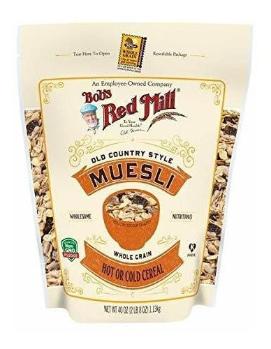 Bob's Red Mill Cereal De Muesli Estilo Antiguo