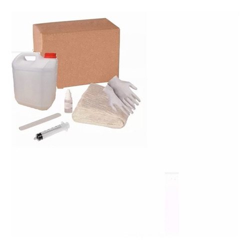 Kit Fibra De Vidrio Reparación Piletas Grande 4kg+4m2